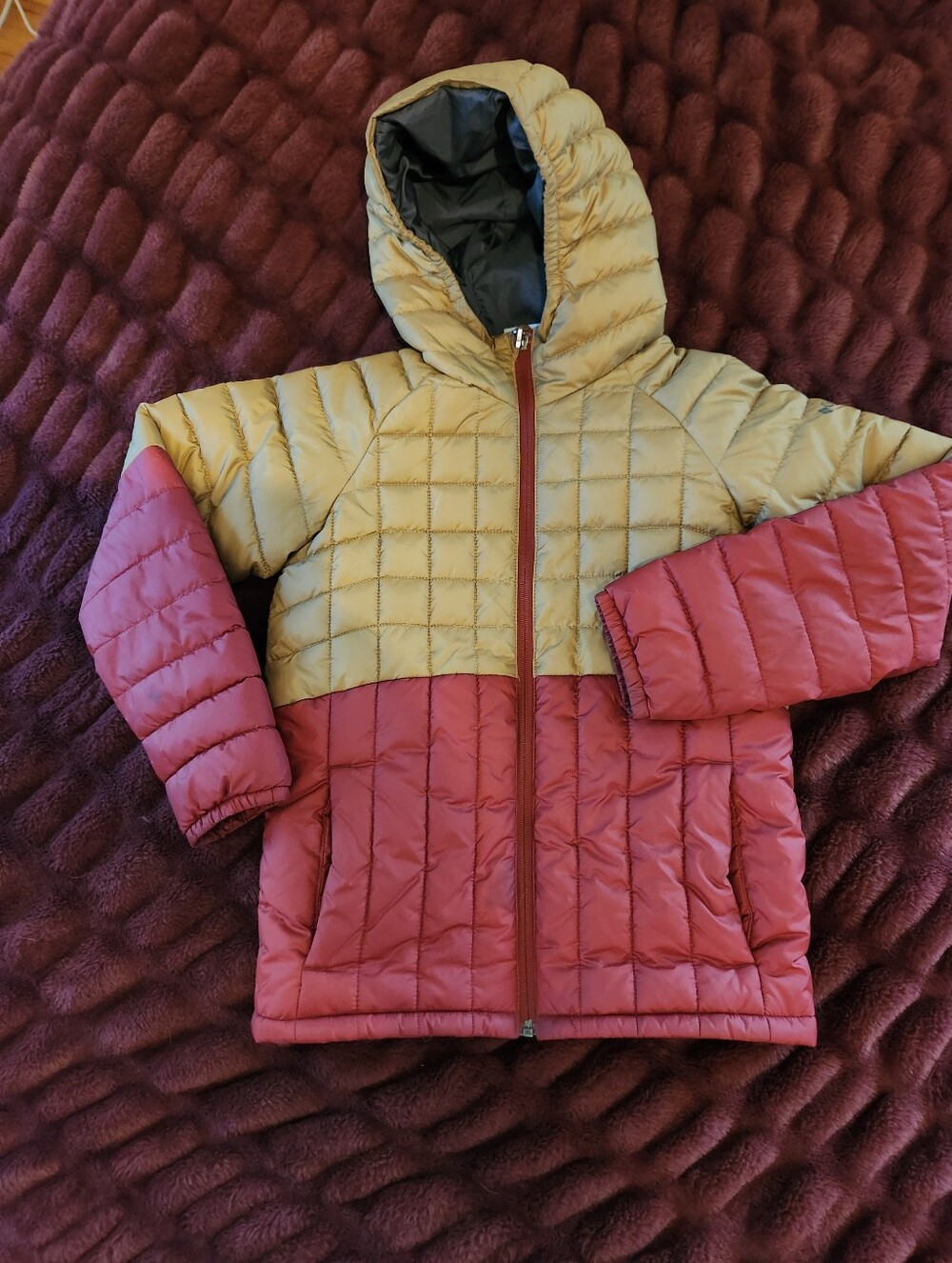 Kids Columbia Two-Tone Puffer Jacket